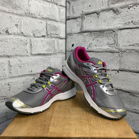 Asics Gel Quick Walk Sneaker Women’s 8.5 Gray Pink Gym Athletic Training Shoes - Picture 4 of 8